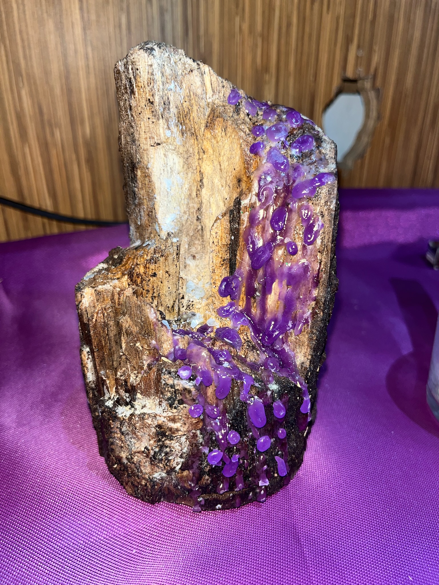 Porta Velas em Tronco Natural - Imagem 4